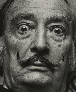 Salvador Dalí retratado por Raúl Cancio